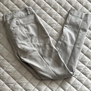💐 LOFT work pants in light gray 00P
